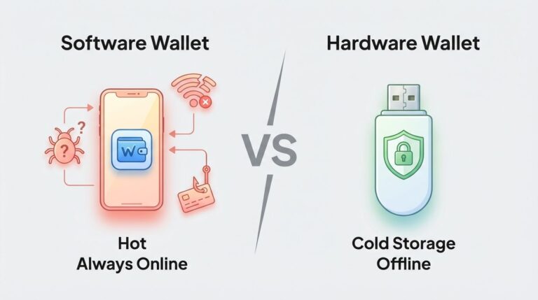 Hardware Wallet vs Software Wallet: Which Is Safer for Crypto?